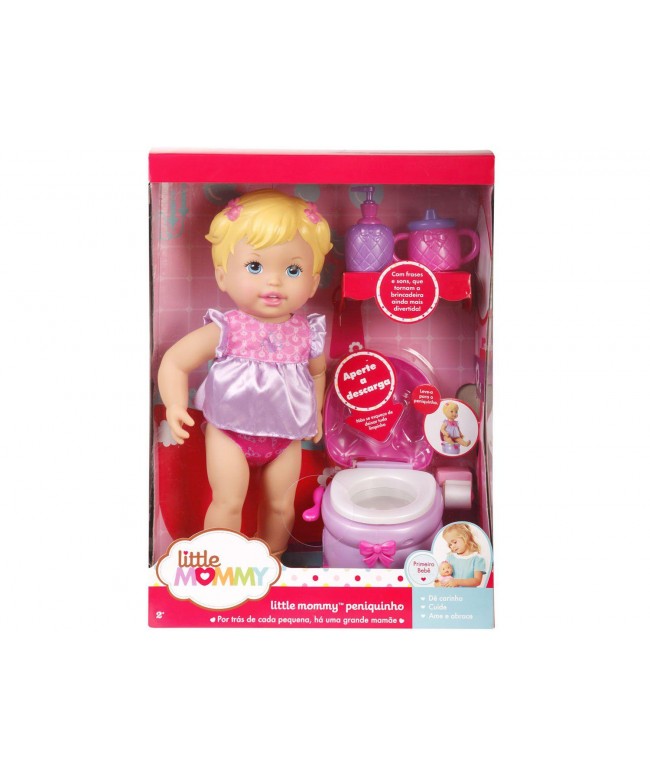 Boneca little mommy peniquinho - Mattel adex 1519